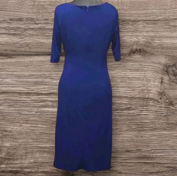 Vince Camuto Midi dress cob cobalt purple women’s size 8 - Picture 11 of 15